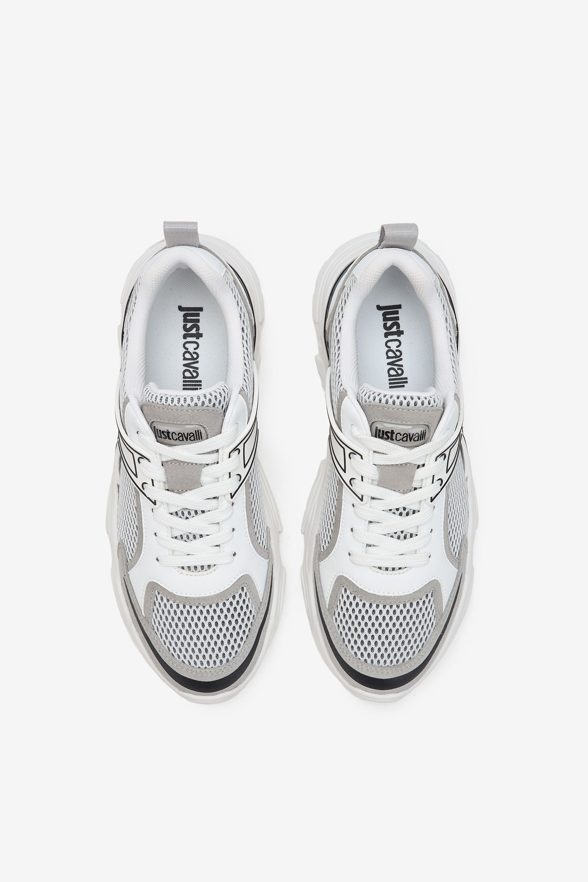 JC White Chunky Sneakers 836 MOON ROCK + 003 WFS024-WF232