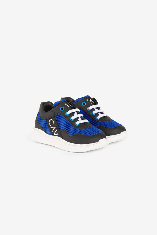 JU Sneakers con logo Blu PJS057-FG003
