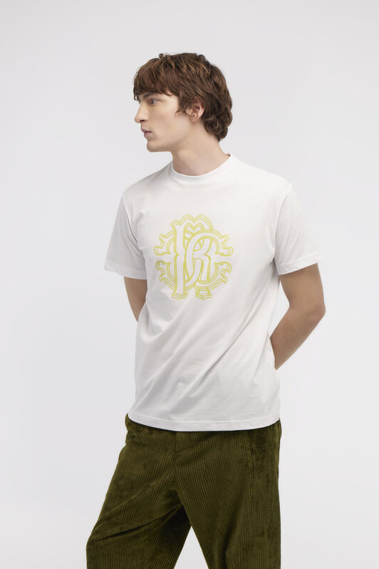 RC T-shirt with Monogram RC RC T-shirt with Monogram RC White NOT60L-JD060