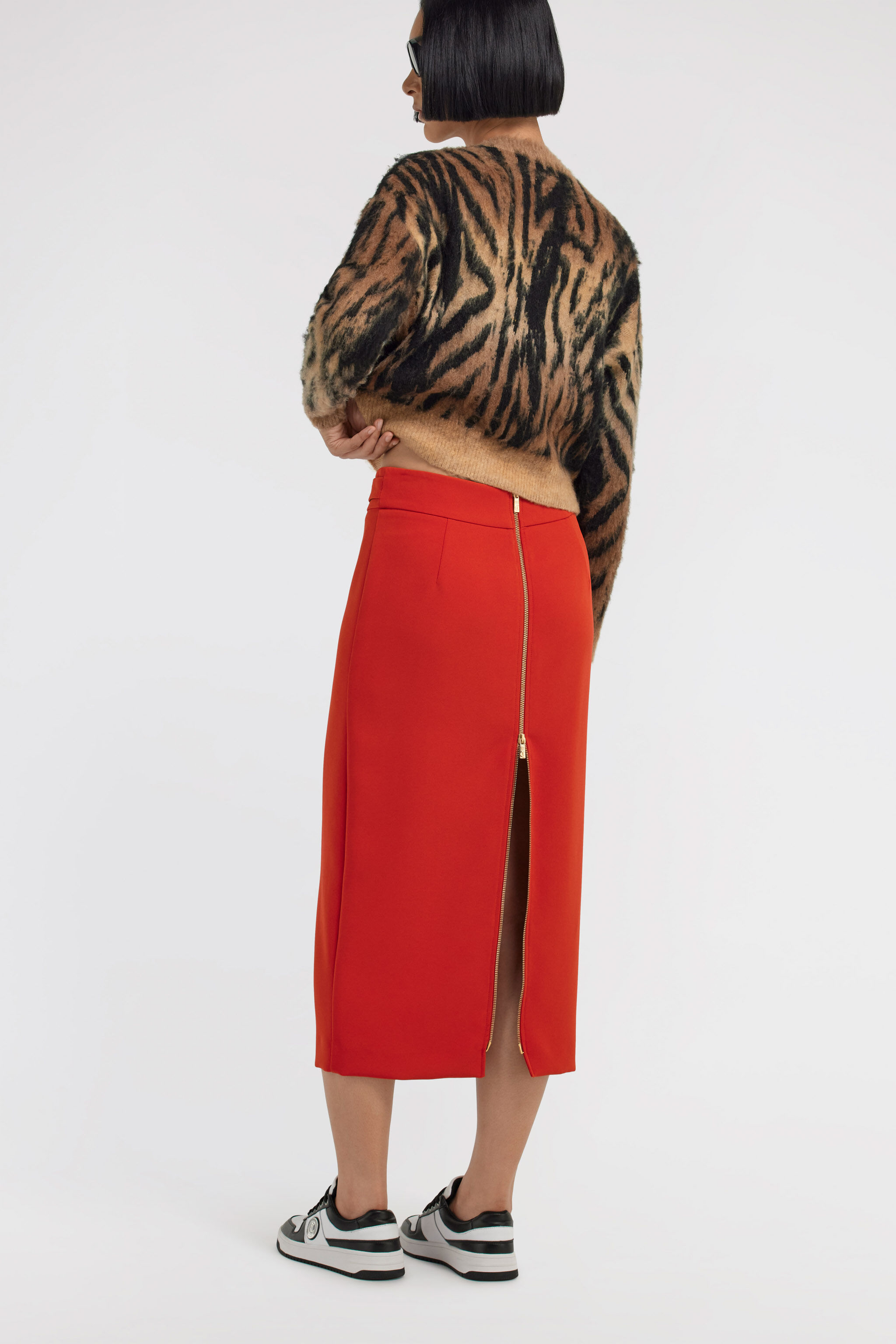 JC Just Cavalli Skirt Rot TFT093-TF139
