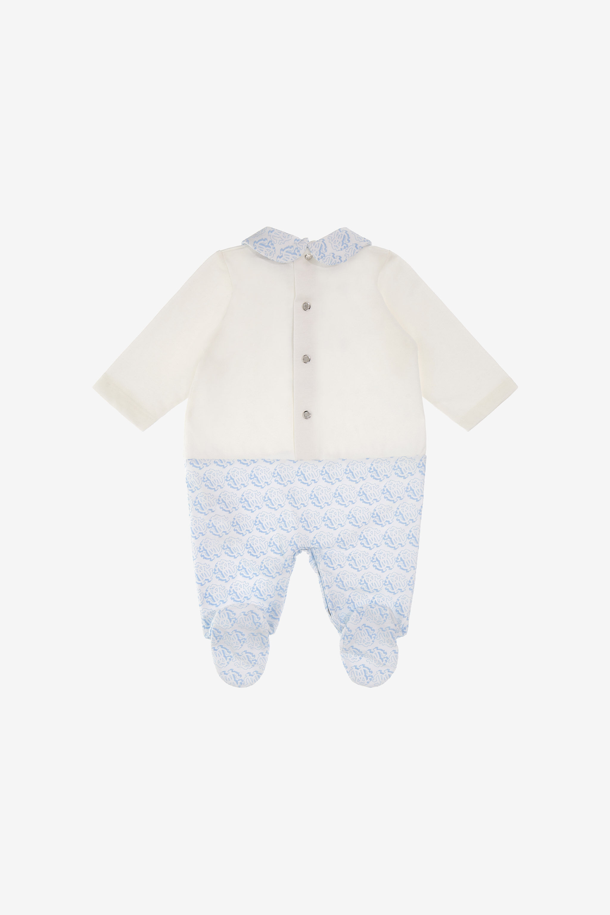 JU Conjunto Con Monograma RC Baby Blue SJT840-JD001