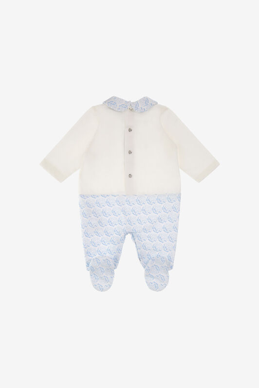 JU Conjunto Con Monograma RC JU Conjunto Con Monograma RC Baby Blue SJT840-JD001