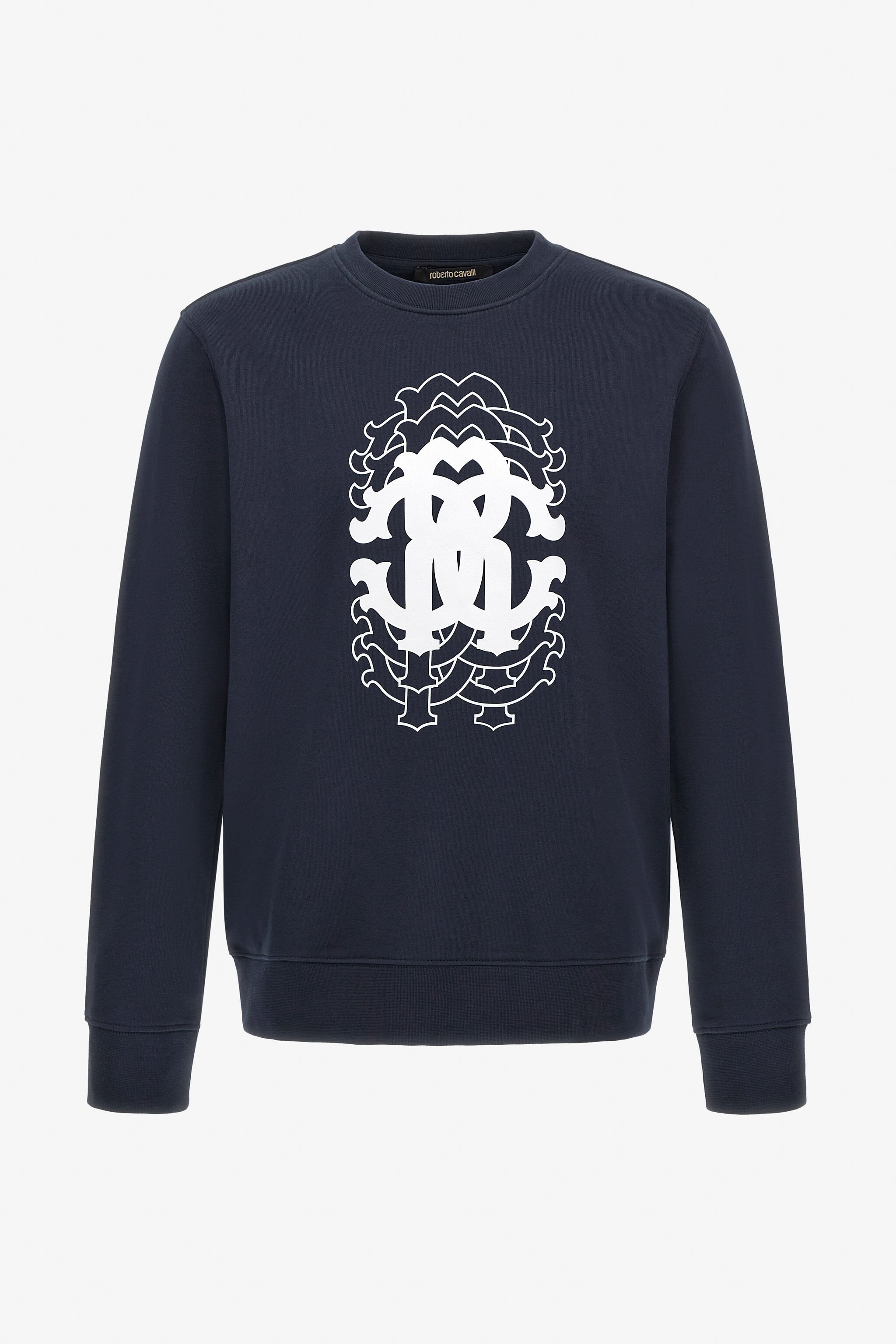 RC Printed sweatshirt Bleu foncé NOT66C-CF052