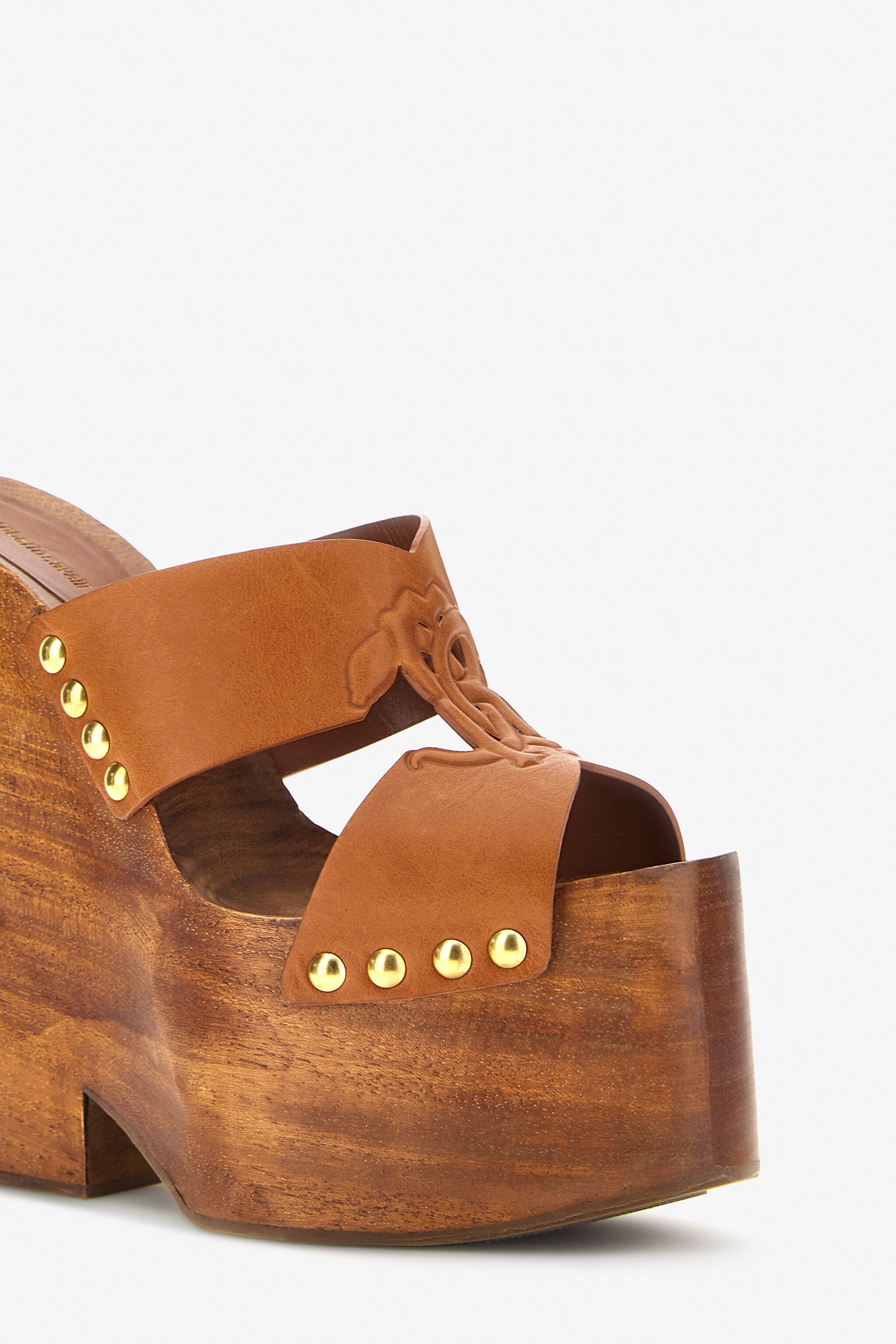 RC RC Monogram sandals Brown SWS005-PZ899