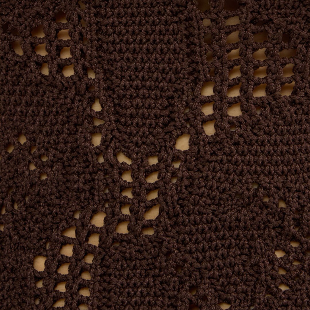 RC Haut Façon Crochet Avec Bretelles CHOCOLATE VKM613-MAC01