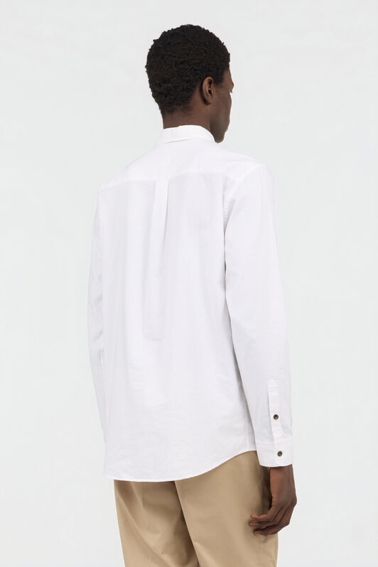 RC Chemise Blanche avec Broderie Monogram RC RC Chemise Blanche avec Broderie Monogram RC WHITE SOT70P-FN006