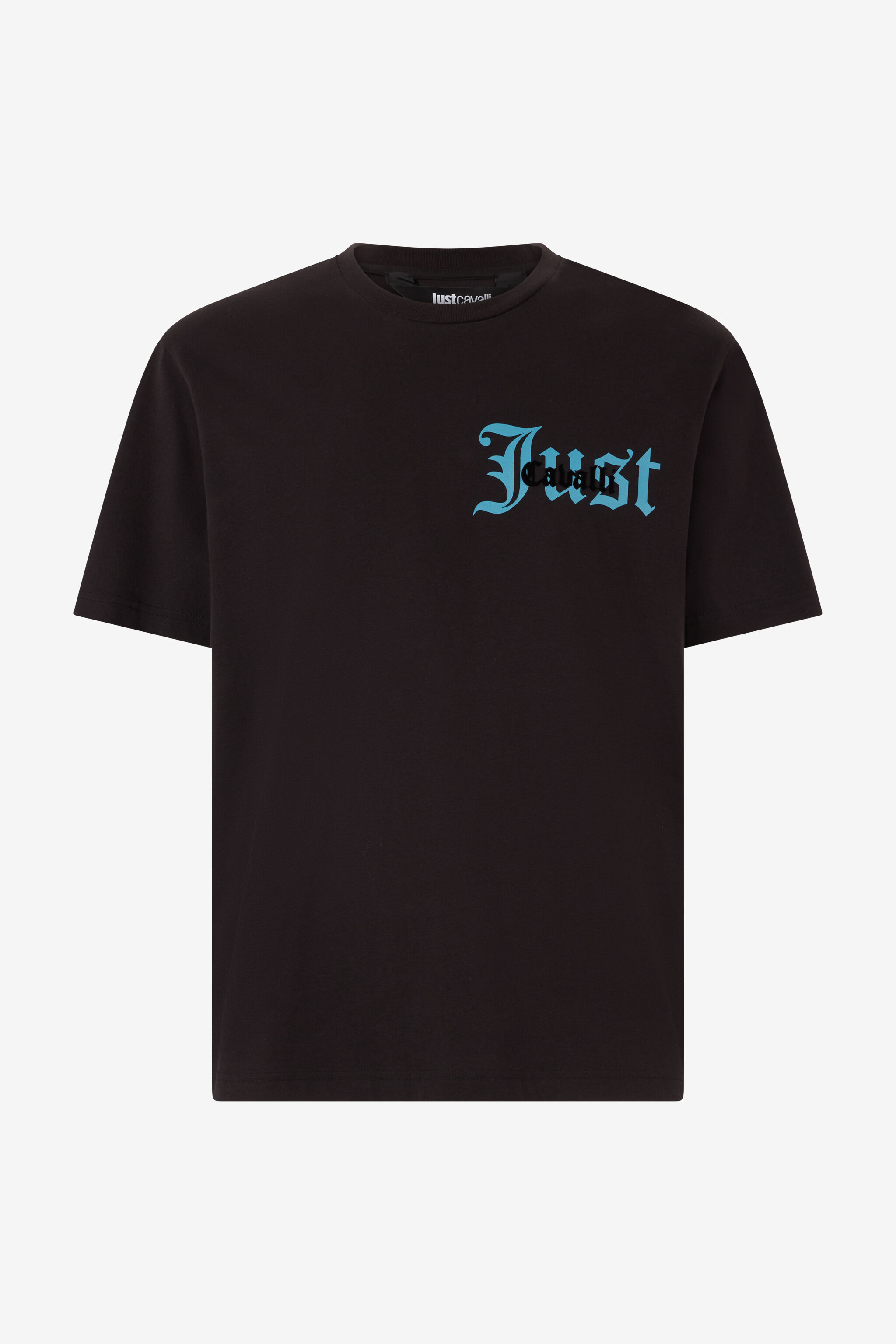 JC T-Shirt Mit Zweifarbigem Logo Schwarz UFT057-UF077