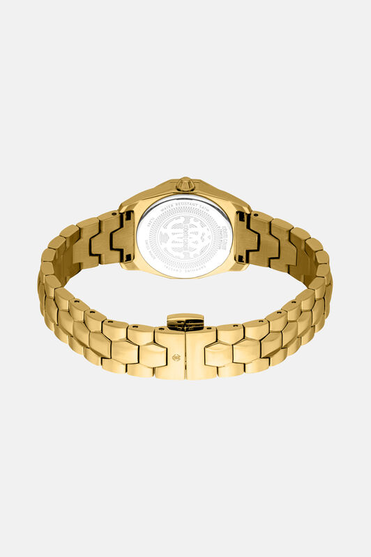 RC Roberto Cavalli by Frank Muller Logo watch Gold SALG24-IG168