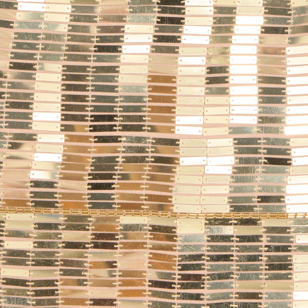 RC Minigonna Con Applicazioni Dorate Oro UKR307-OG028