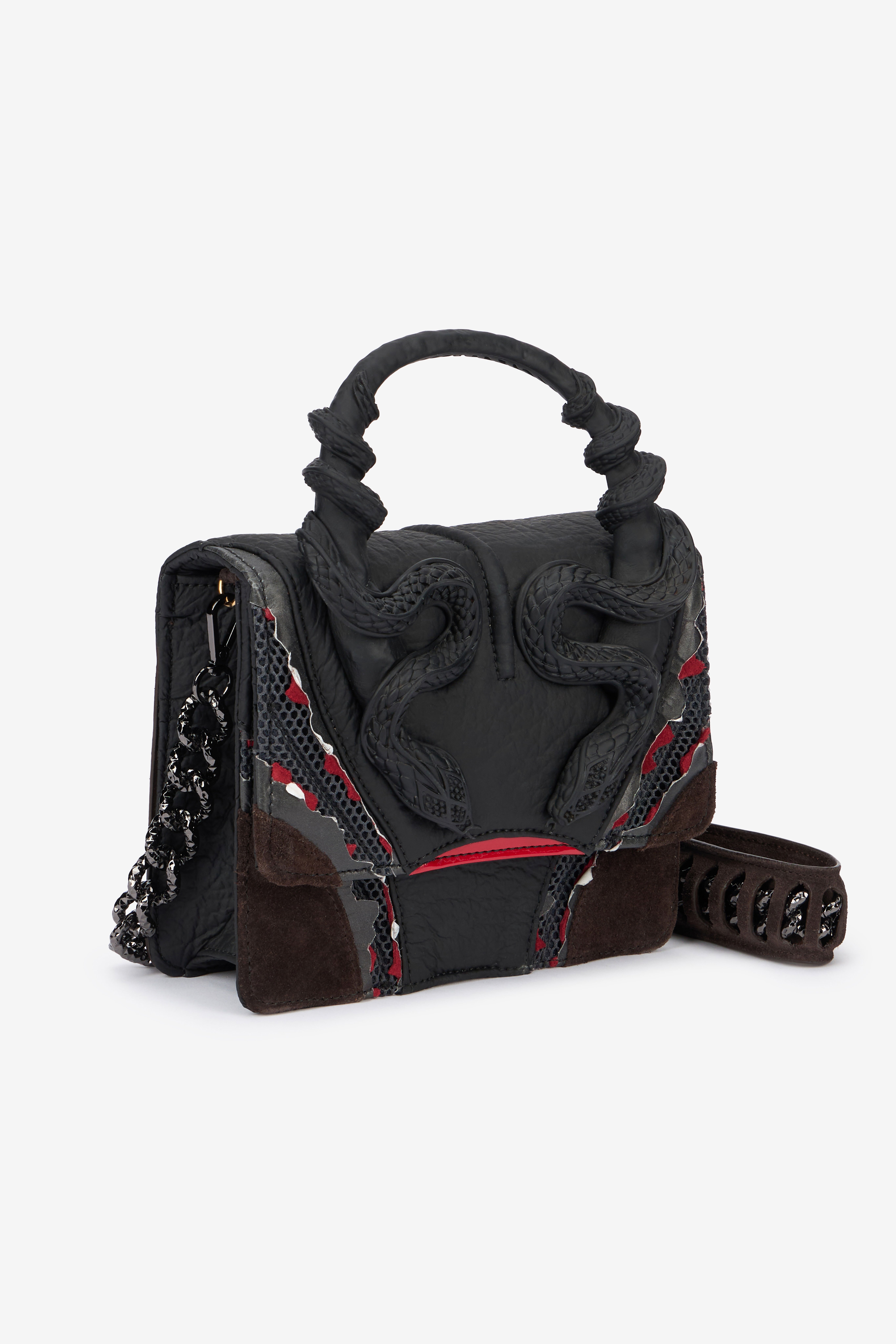 RC Borsa Rossa E Nera Con Serpenti RC Borsa Rossa E Nera Con Serpenti NERO/ROSSO VWB003-PZS69