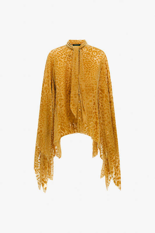 RC Shirt with wide sleeves Yellow SWT701-4RL77