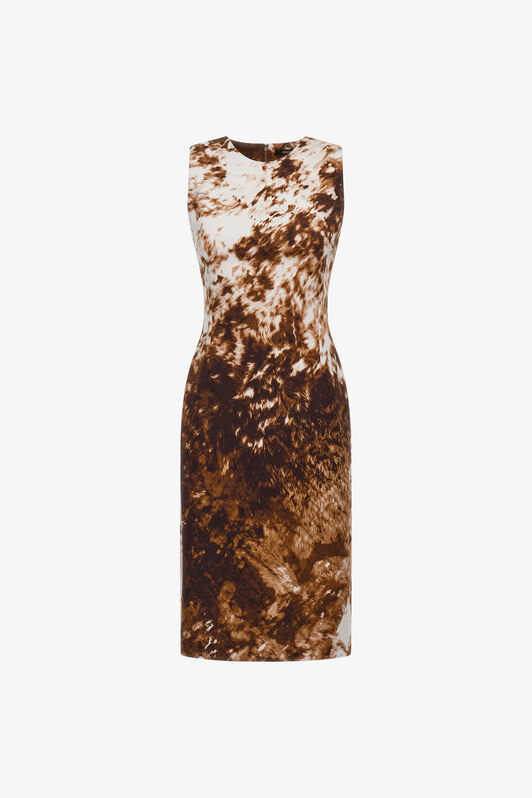 RC Appaloosa print Dress Braun TKT127-ORN08