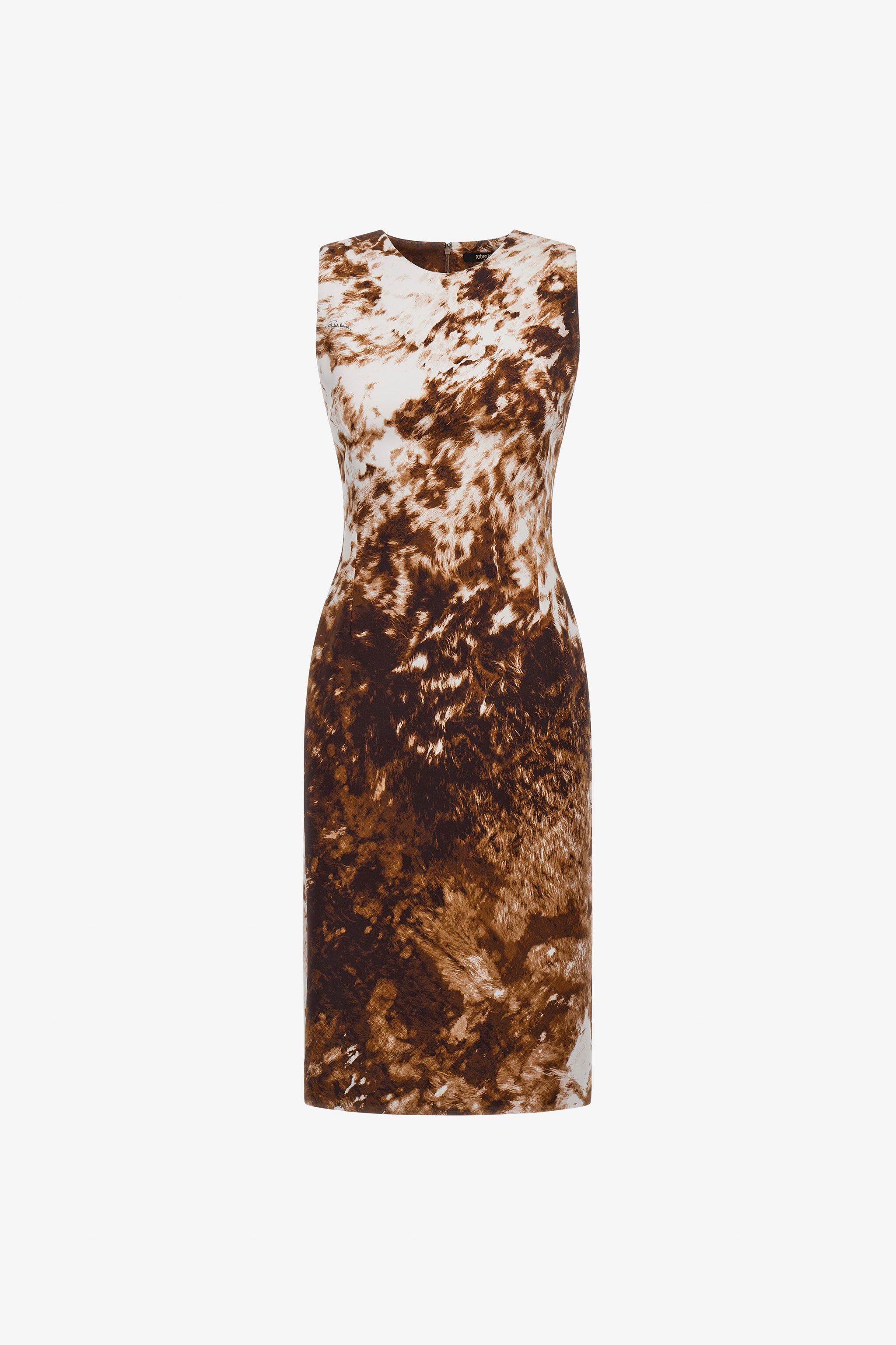 RC Appaloosa print Dress Braun TKT127-ORN08