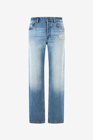 ${brand} Jeans Mit Logo Mit Destroyed Effekt ${colorDescription} ${masterID}