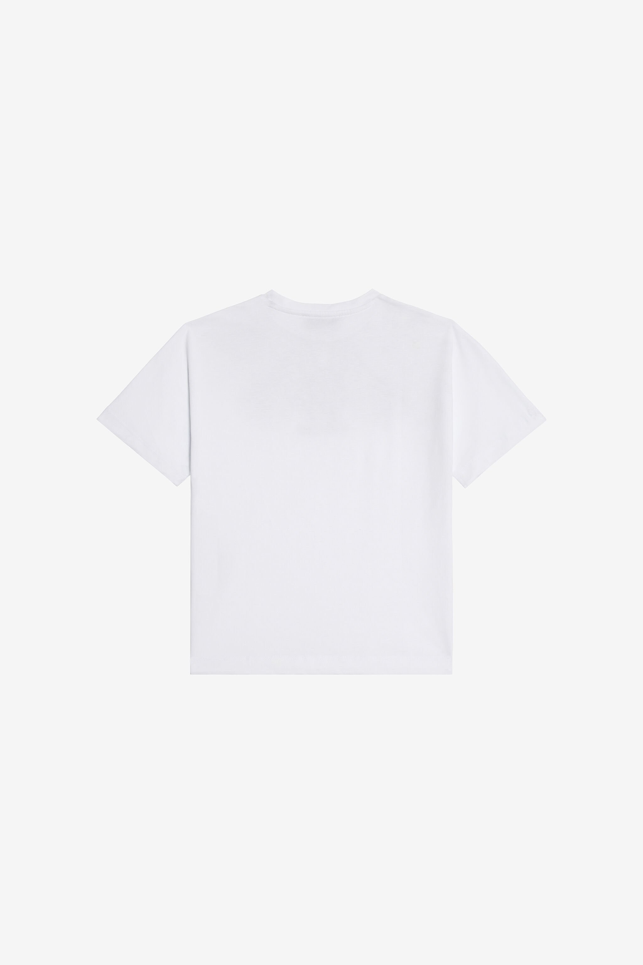 JU Jungle Print T-Shirt with Monogram OPTICAL WHITE VJT60L-JD001