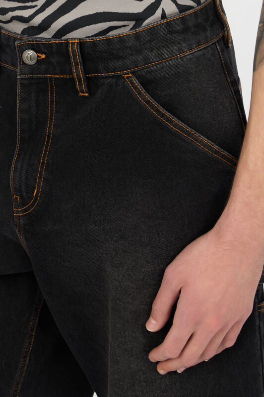 JC Bermudas De Denim Negro BLACK WFT026-WF053