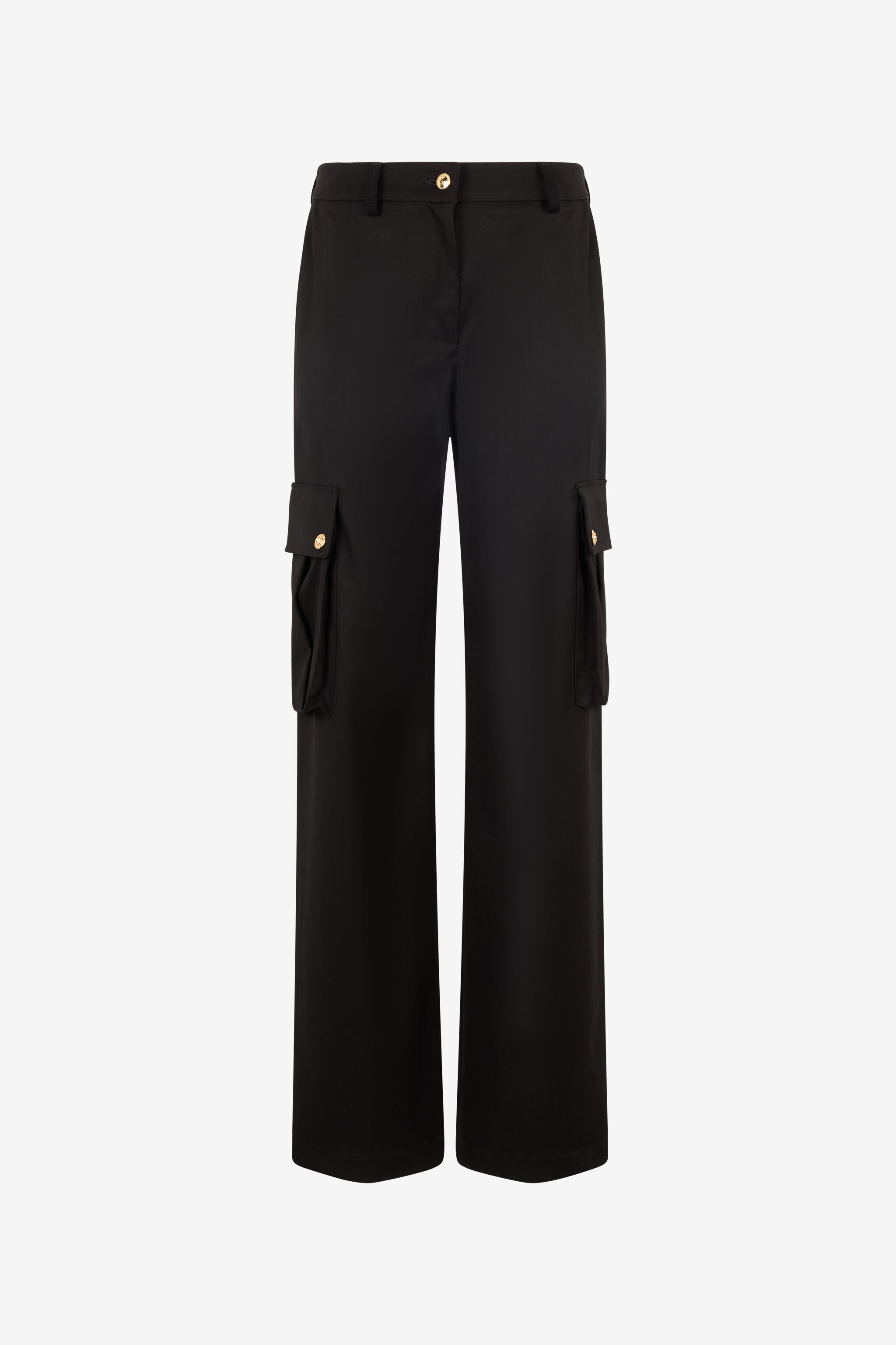 JC Pantaloni Cargo Eleganti Nero UFT090-UF129
