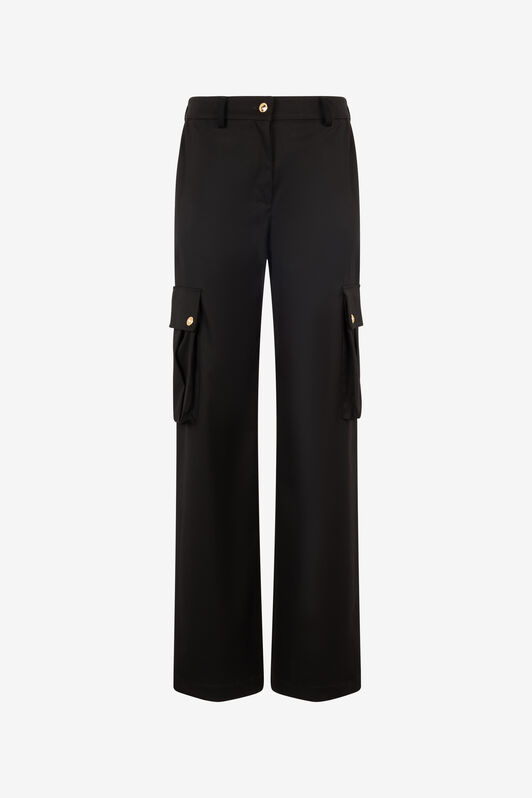 JC Pantaloni Cargo Eleganti JC Pantaloni Cargo Eleganti Nero UFT090-UF129