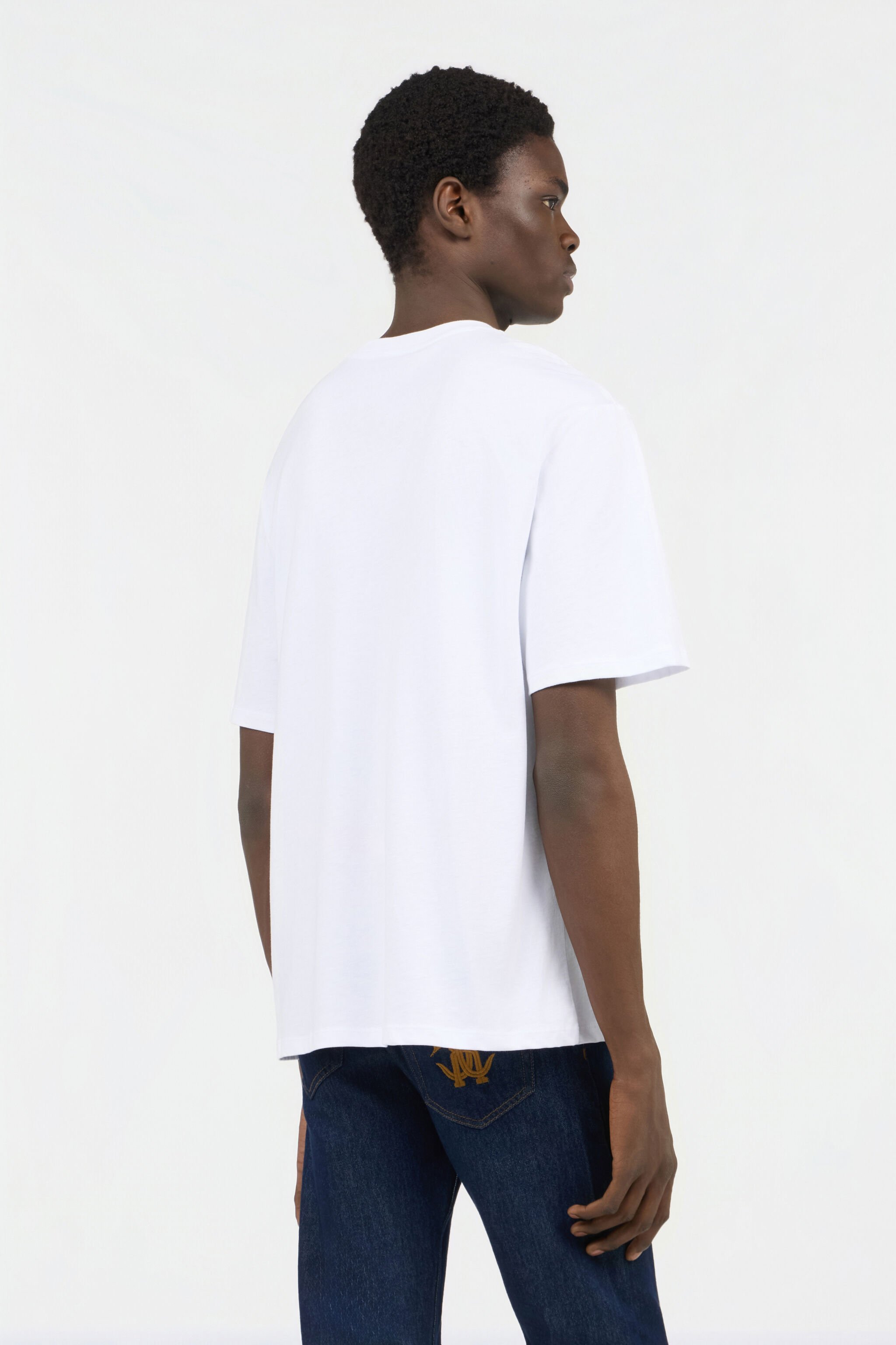 RC White T-shirt with Logo WHITE SOT60G-JD001