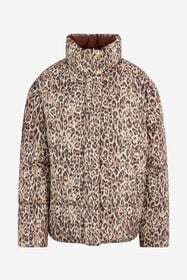 JC Piumino Reversibile Stampa Leopard BEIGE VFT312-VF462