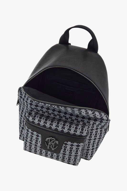 RC Backpack with Monogram Mirror Snake Schwarz/Grau SRB001-FT169