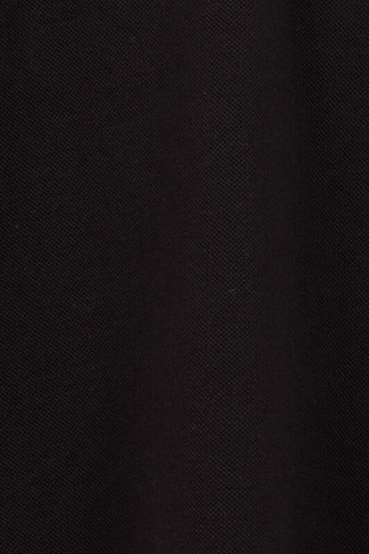 JC Polo Shirt With Contrasting Collar And Lettering BLACK UFT026-UF046