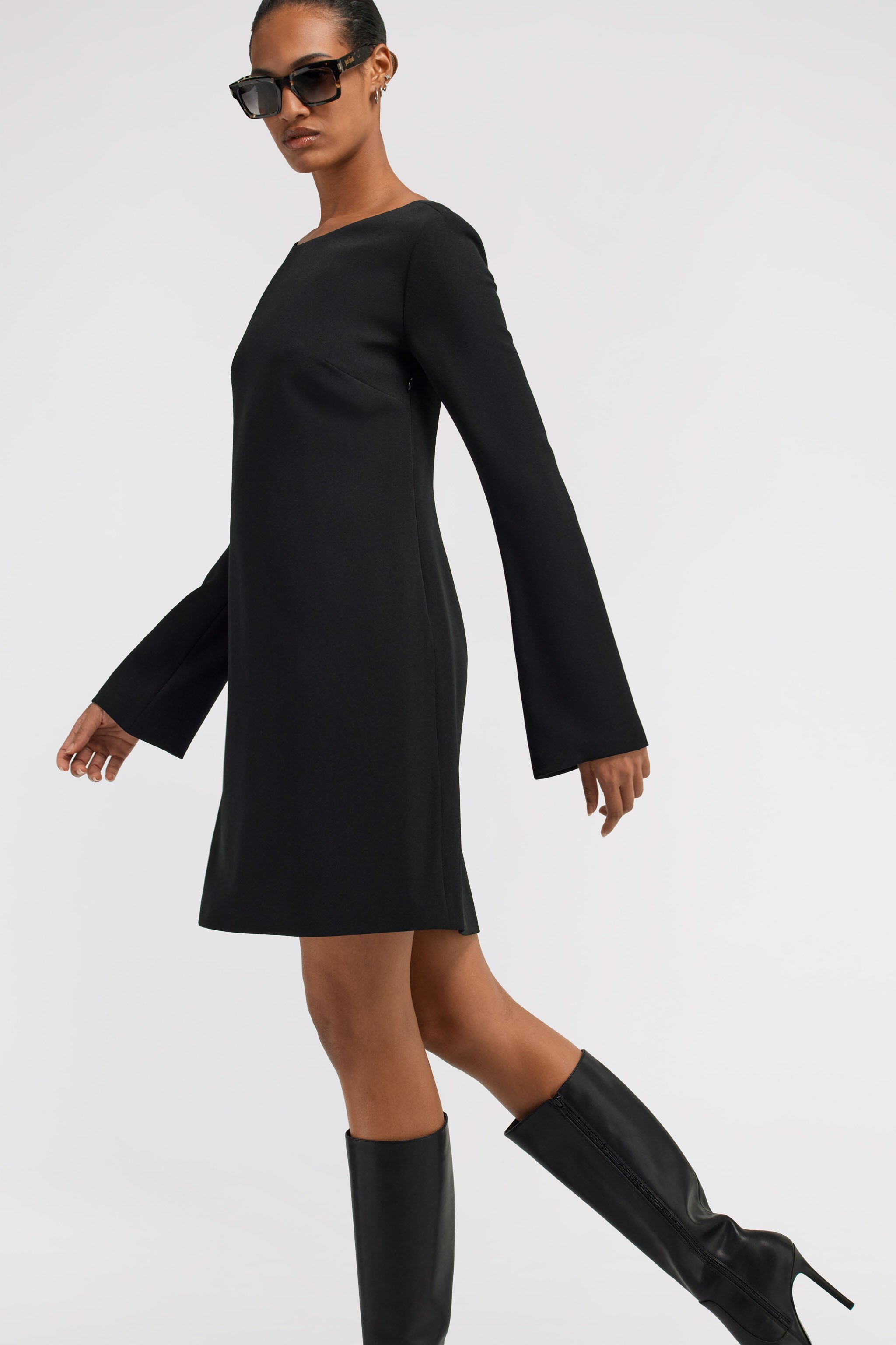 JC Just Cavalli Dress Black TFT141-TF208