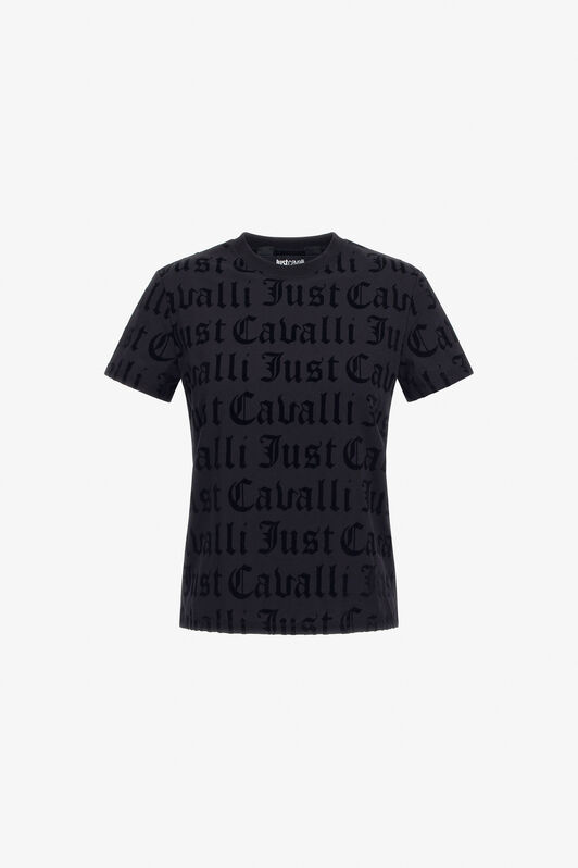 JC T-shirt Just Cavalli Nero TFT095-TF151