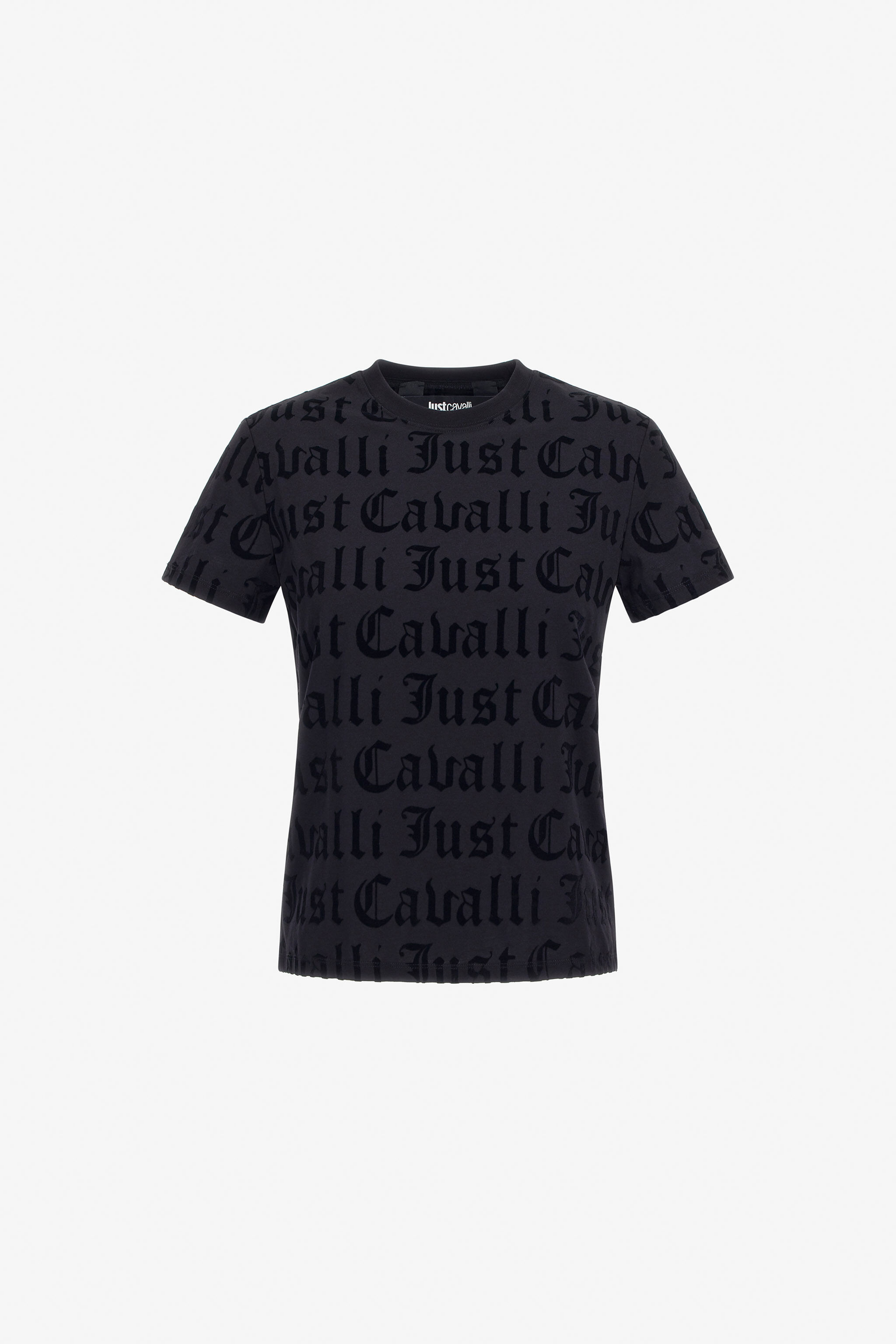 JC T-shirt Just Cavalli Nero TFT095-TF151