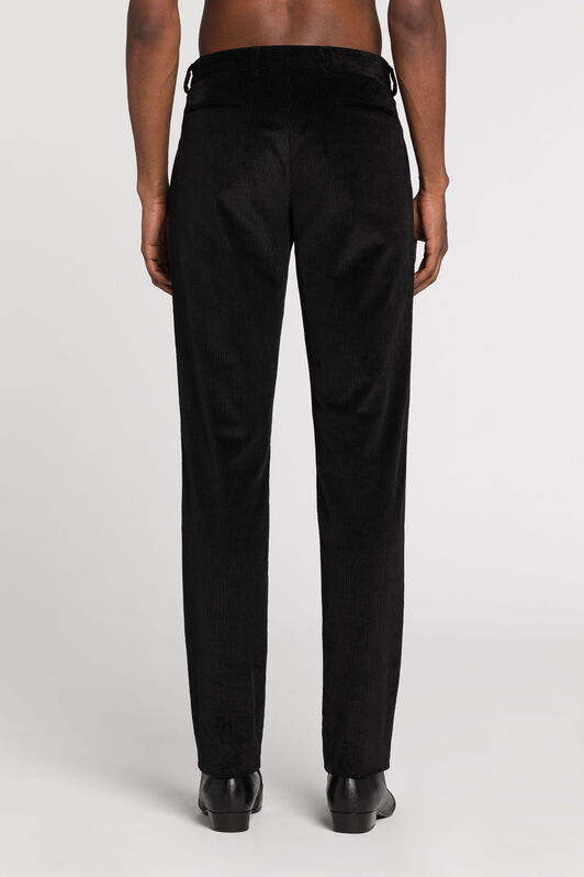 RC Tiger Tooth Corduroy Trousers Black RRT201-VL110