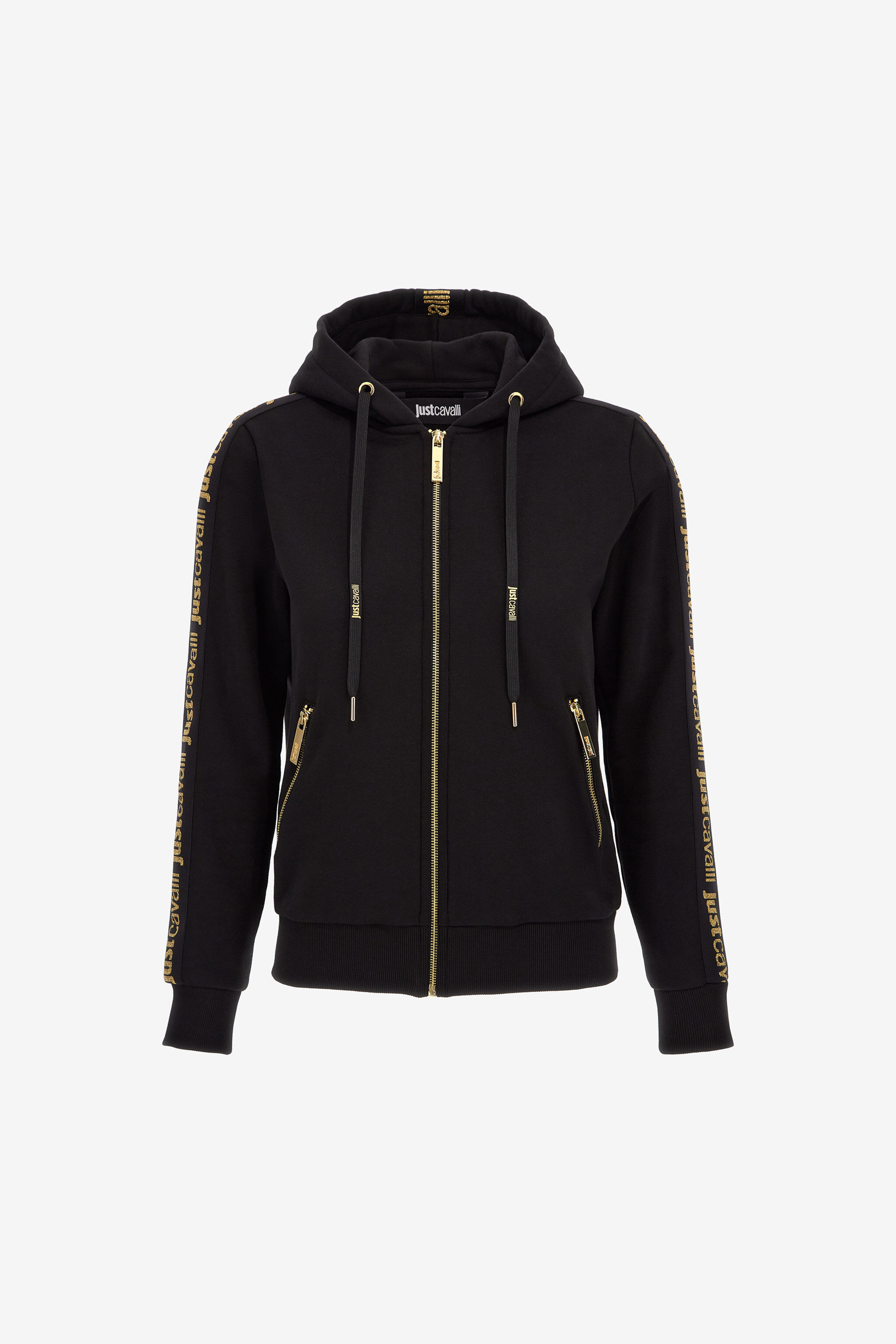 JC Tiger Logo Hoodie Black RKT899-RK405