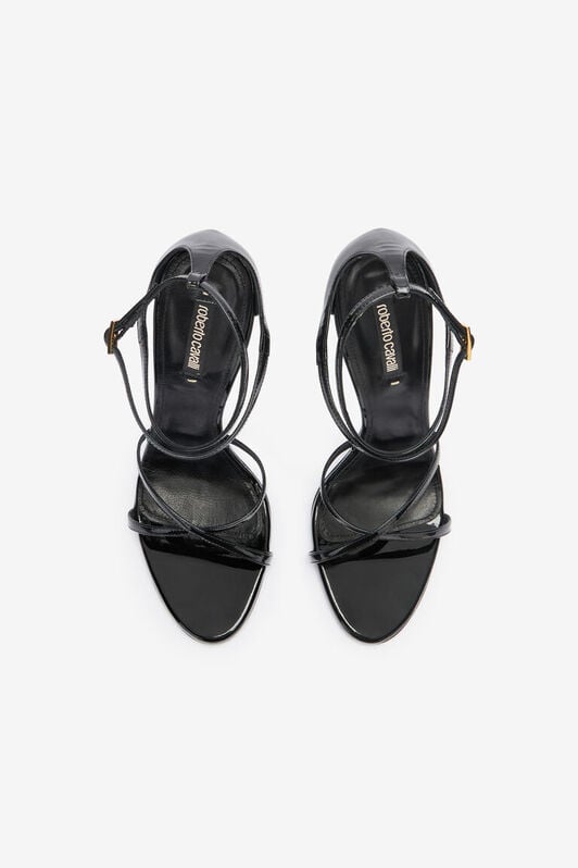 RC Heeled sandals with Fang heel RC Heeled sandals with Fang heel Black TWS004-PZV00