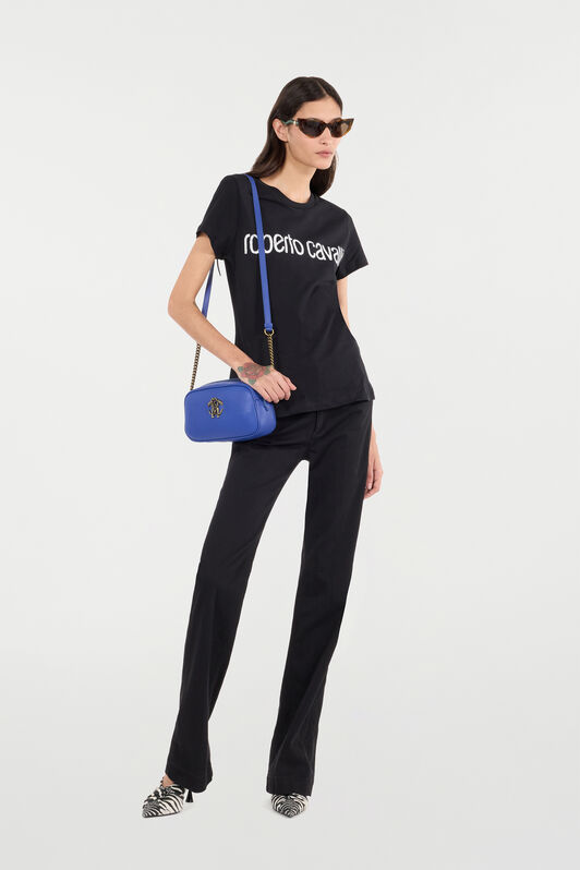 RC Jeans with Mirror Snake Monogram Black VKJ221-DE001