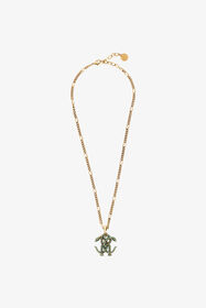 ${brand} Gold Necklace with RC Pendant ${colorDescription} ${masterID}