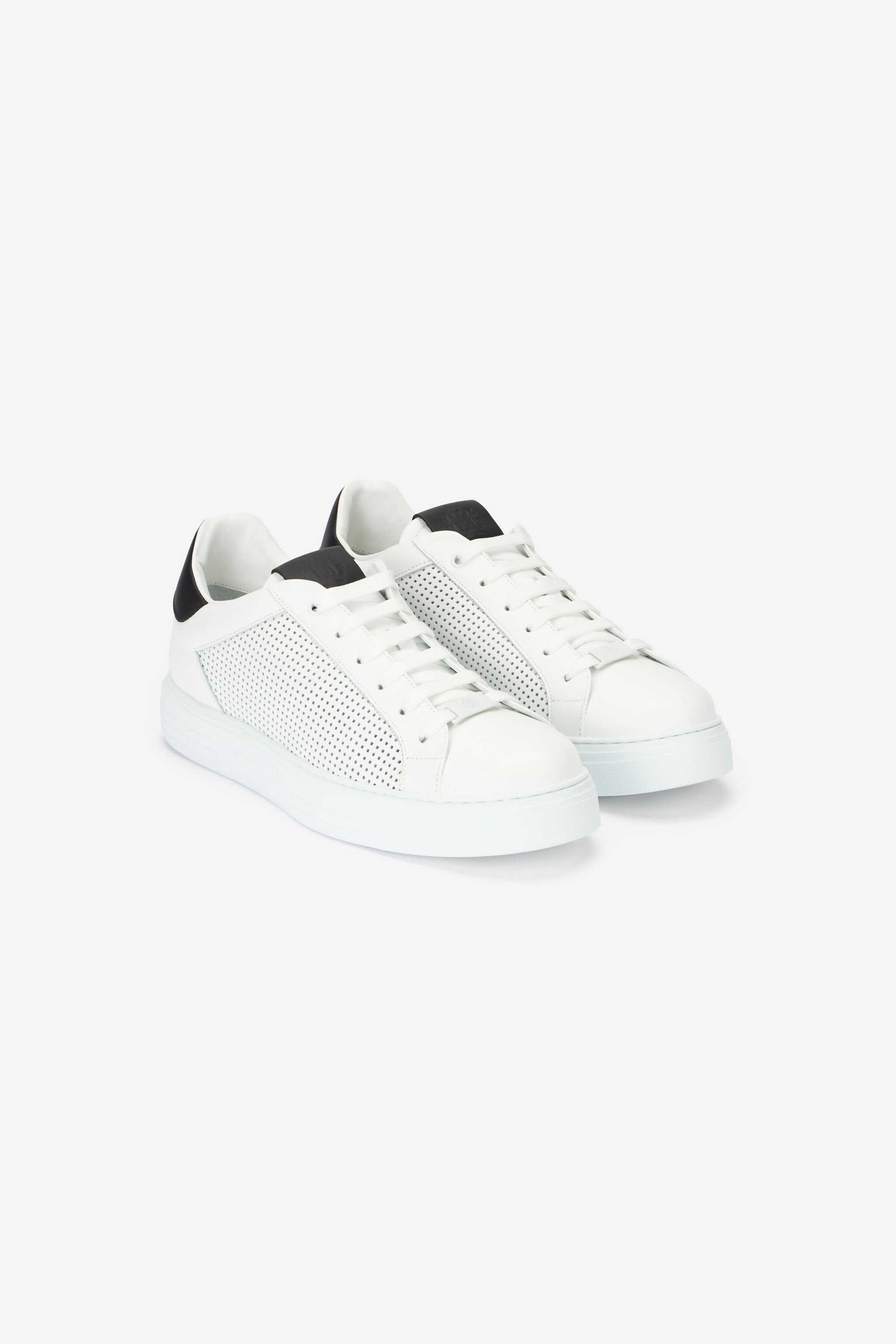 RC Sneakers Avec Détails Perforés Blanc POS00E-PZ085