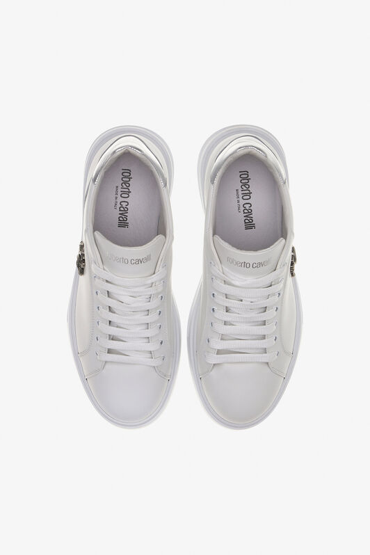 RC Sneakers with Monogram RC Weiß/Grau SRS099-PZB23