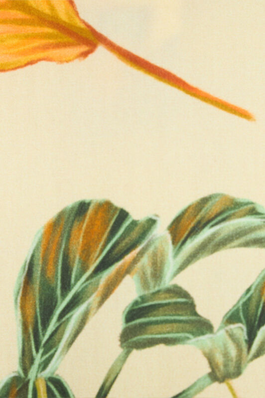 JU Abito Giallo Con Stampa Tropicale E Balze JU Abito Giallo Con Stampa Tropicale E Balze YELLOW VJT10J-7MP32