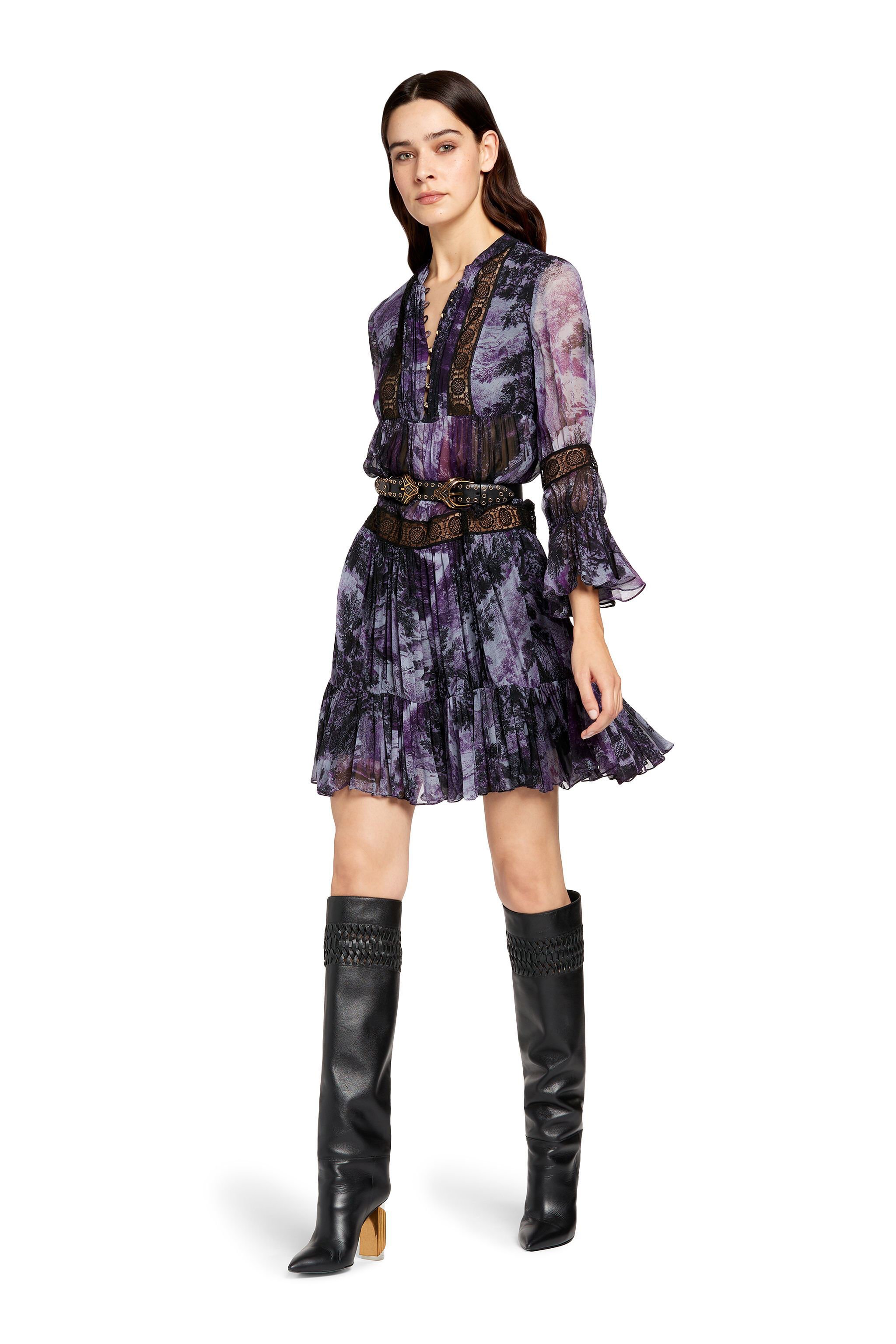 RC Bottes hauteur genou BLACK/POD LQS873-PZ148