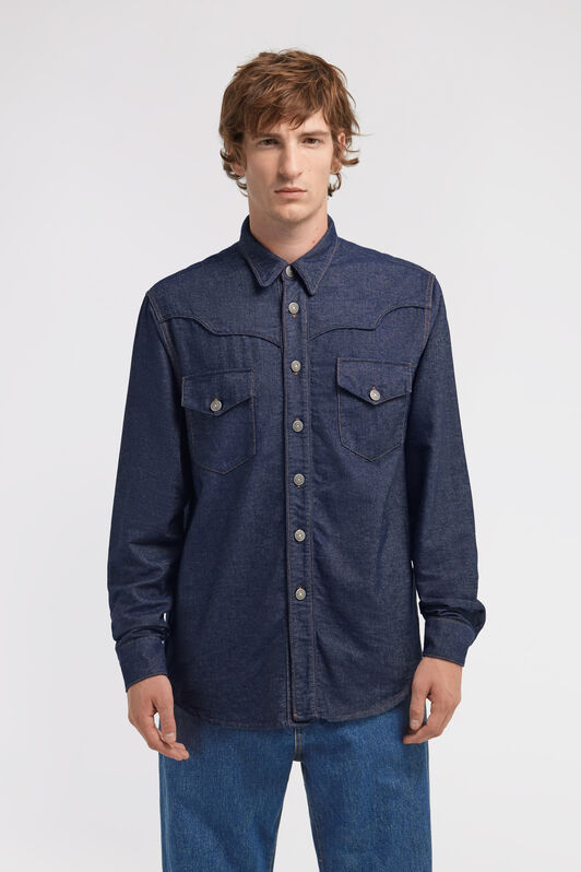RC Camicia di Jeans Blu scuro TRJ728-DL004