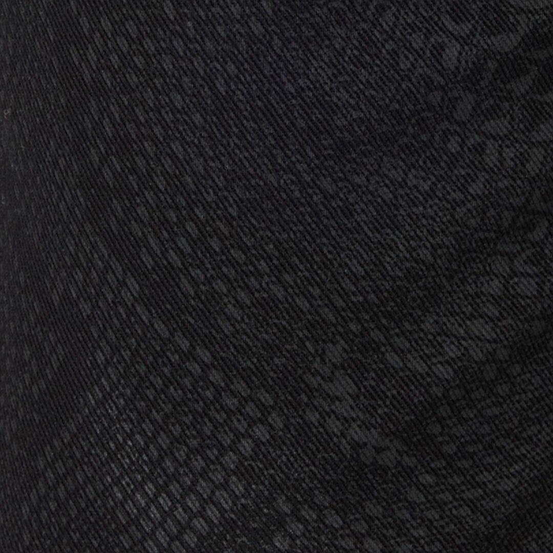 RC Pantalon À Imprimé Python Noir URJ210-4NN53