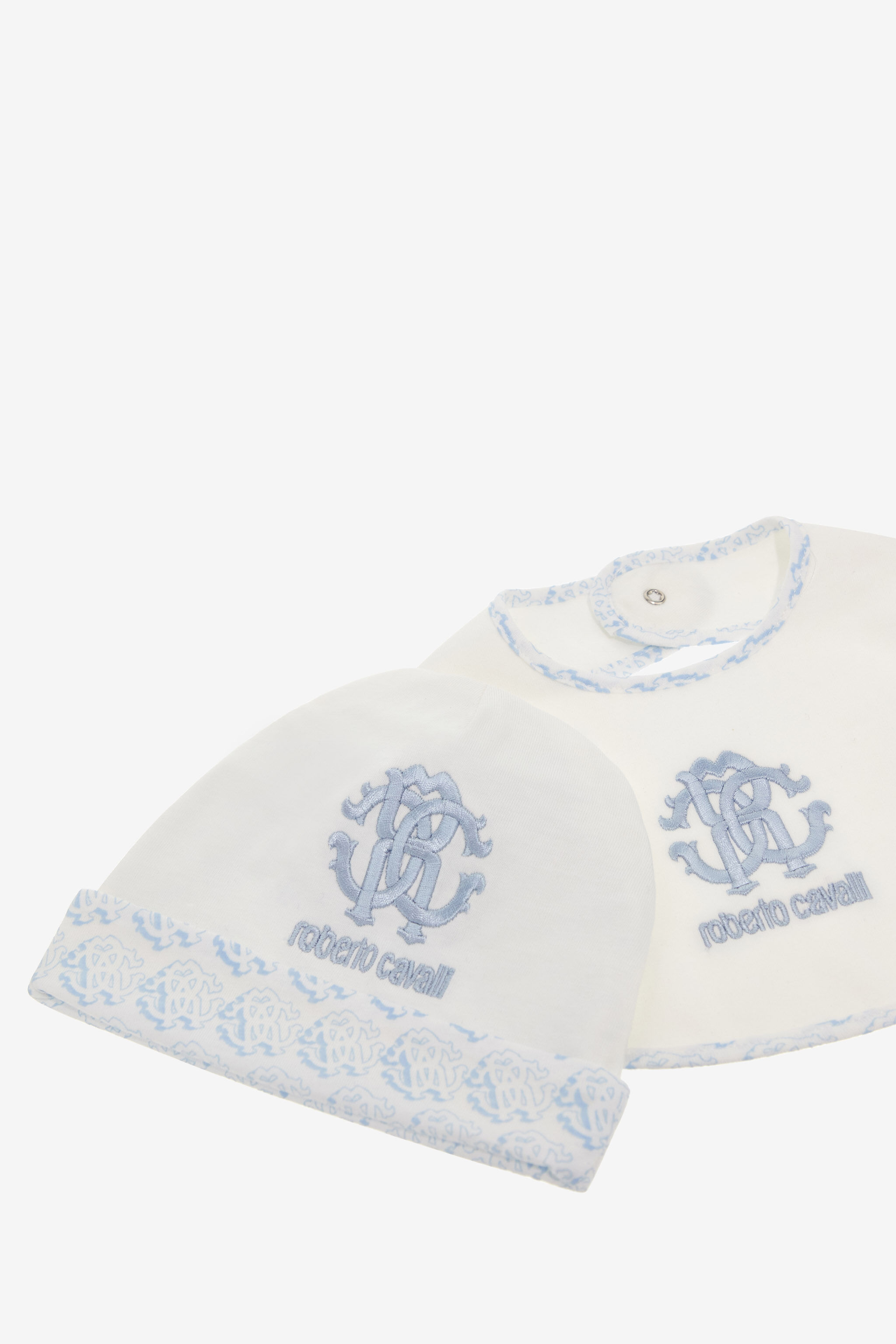 JU Conjunto Con Monograma RC Baby Blue SJT840-JD001