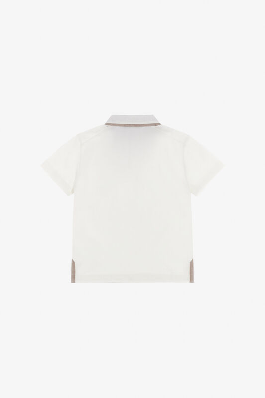 JU Rc Monogram Polo White SJT60B-JD001