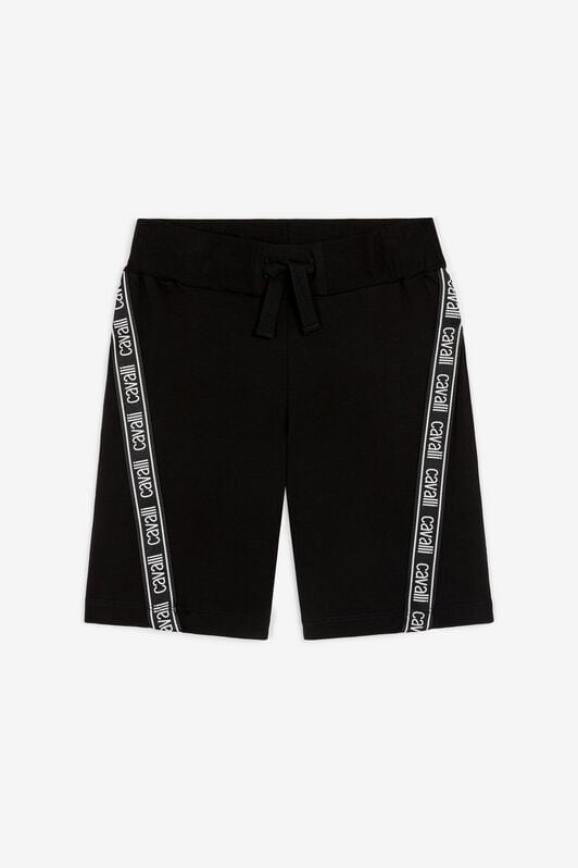 JU Joggingshorts mit Logo-Patch JU Joggingshorts mit Logo-Patch Schwarz OJT221-ISA2J