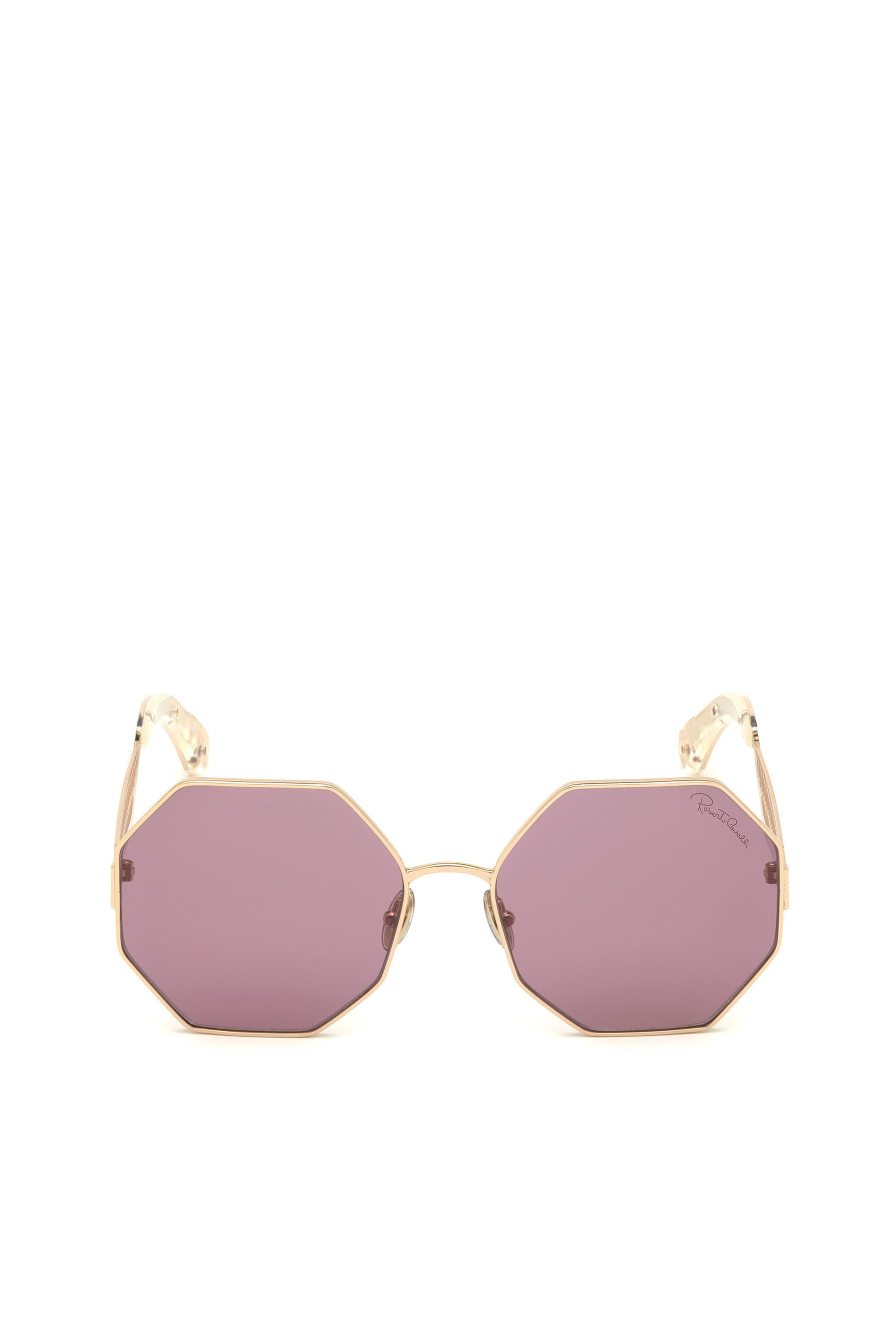 RC Geometric "Snake" sunglasses SHINY ROSE GOLD / BO IWLMAO-IMAPJ