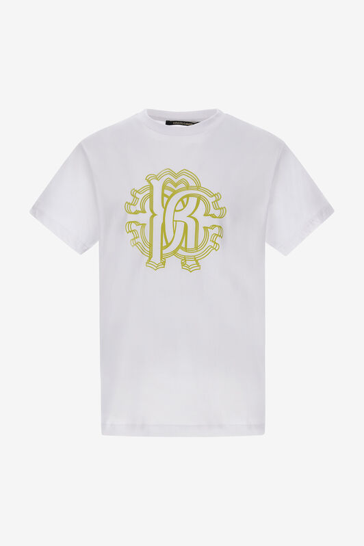 RC T-shirt with Monogram RC RC T-shirt with Monogram RC White NOT60L-JD060