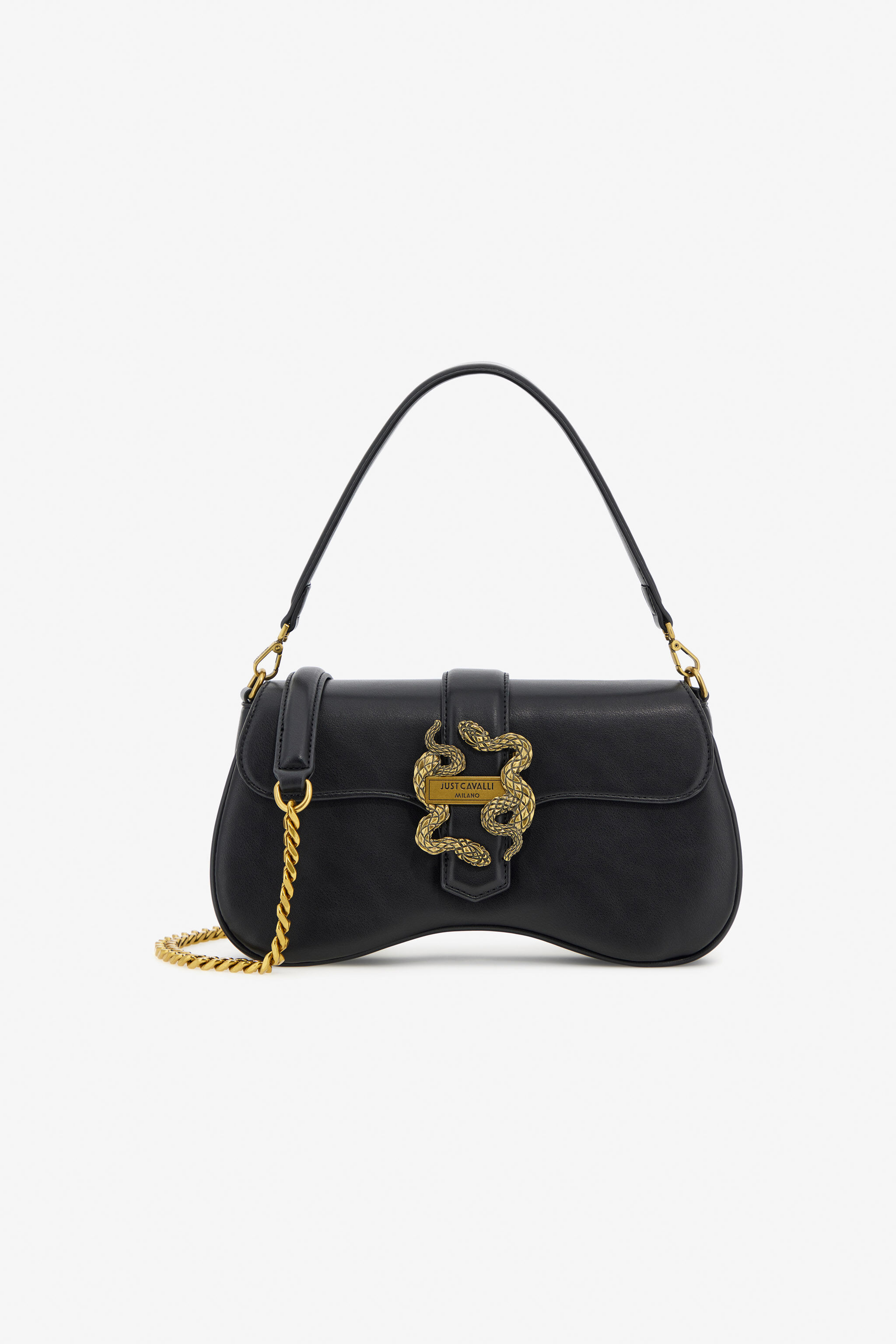 JC Just Cavalli Shoulder Bag Black TFB030-TF395