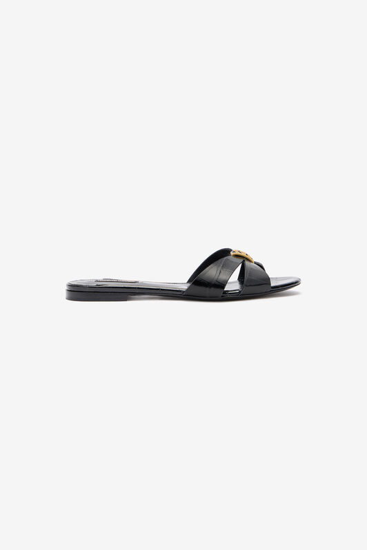 RC Slides with Jewel Embellishment RC Slides with Jewel Embellishment Black VKS023-PZ579
