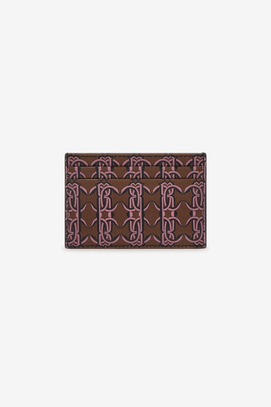 RC Cardholder with Monogram RC Brown SRA003-FT169