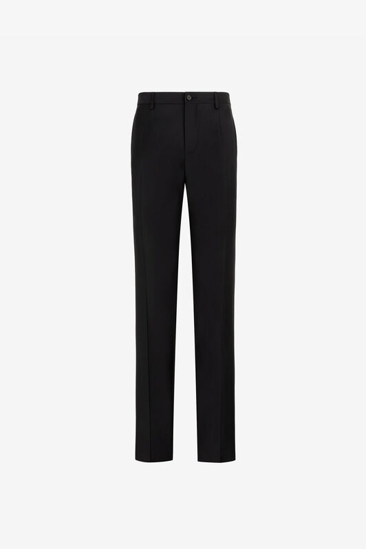 RC Skinny tailored wool trousers Black QRT218-GA066