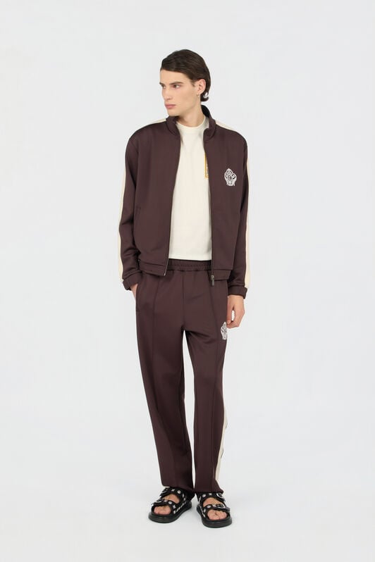 JC Brown Zip Hoodie  WFT109-WF139